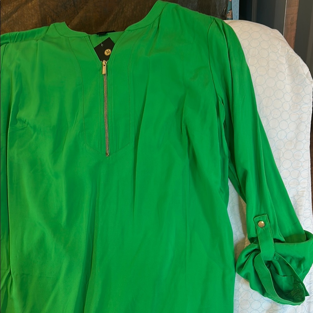 Jm Collection Emerald Blouse